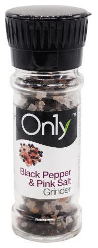 

On1Y Grinder Black Pepper Pink Salt 80 g