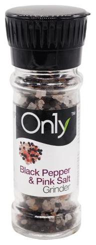 

On1Y Grinder Black Pepper Pink Salt 80 g