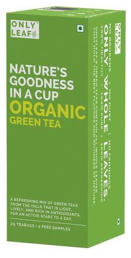 

Onlyleaf Organic Green Tea - 100 Natural Weightloss 27 pcs