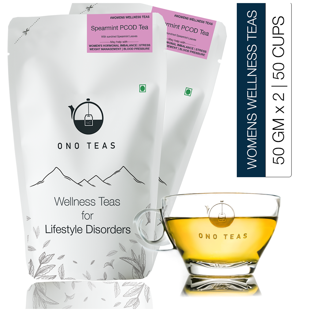 

Ono Teas Spearmint PCOD Tea Pack of 2 (50 g x 2)