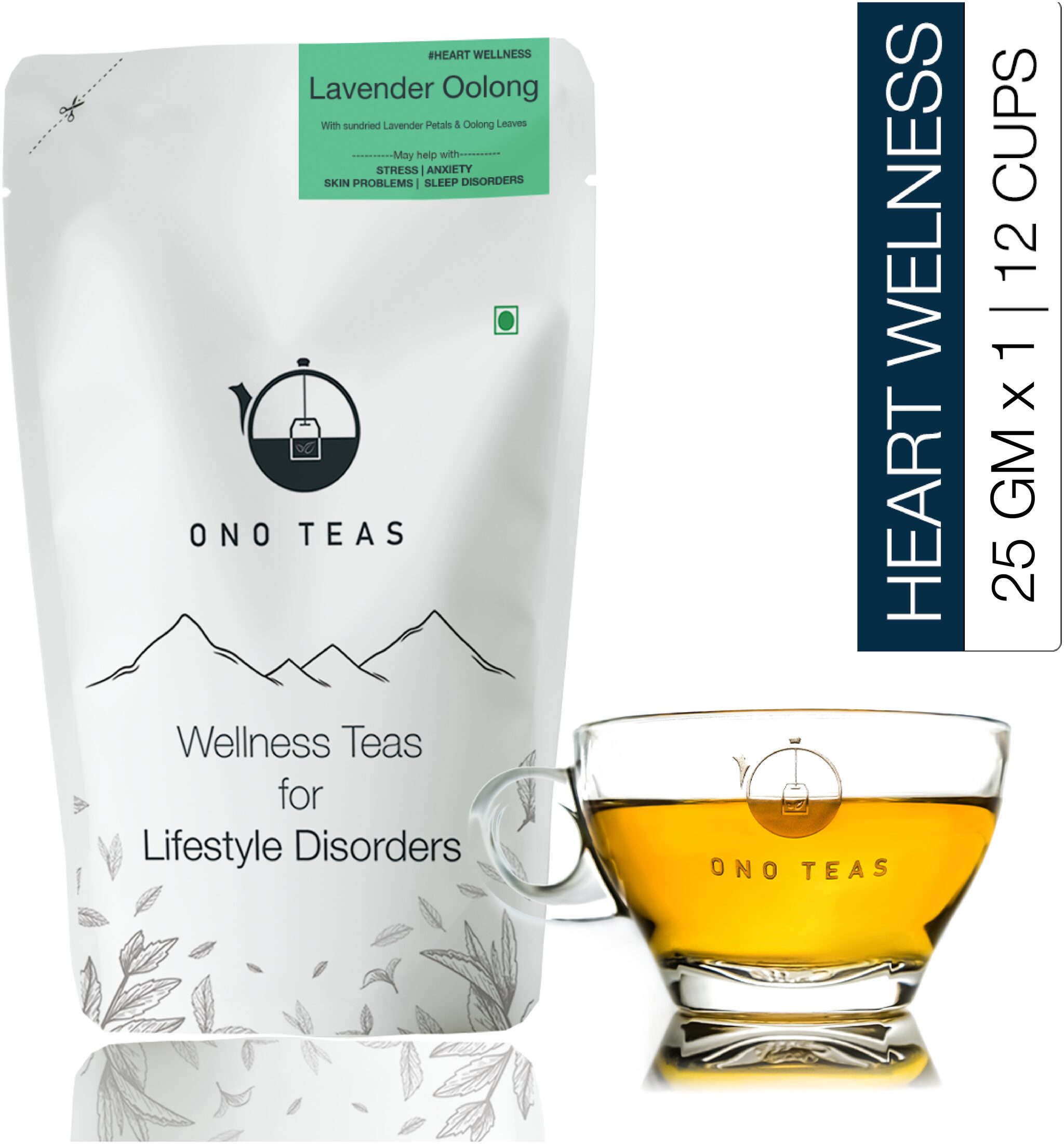 

Ono TeasLavender Oolong Tea - Pack of 1