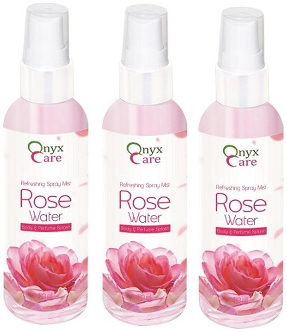 

Onyx Care Rose Water (Refreshing Spray Mist) (Pack Of 3)