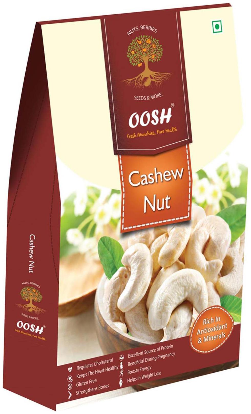 

Oosh Premium Cashew Kernel (W-240) 400 G 1pc