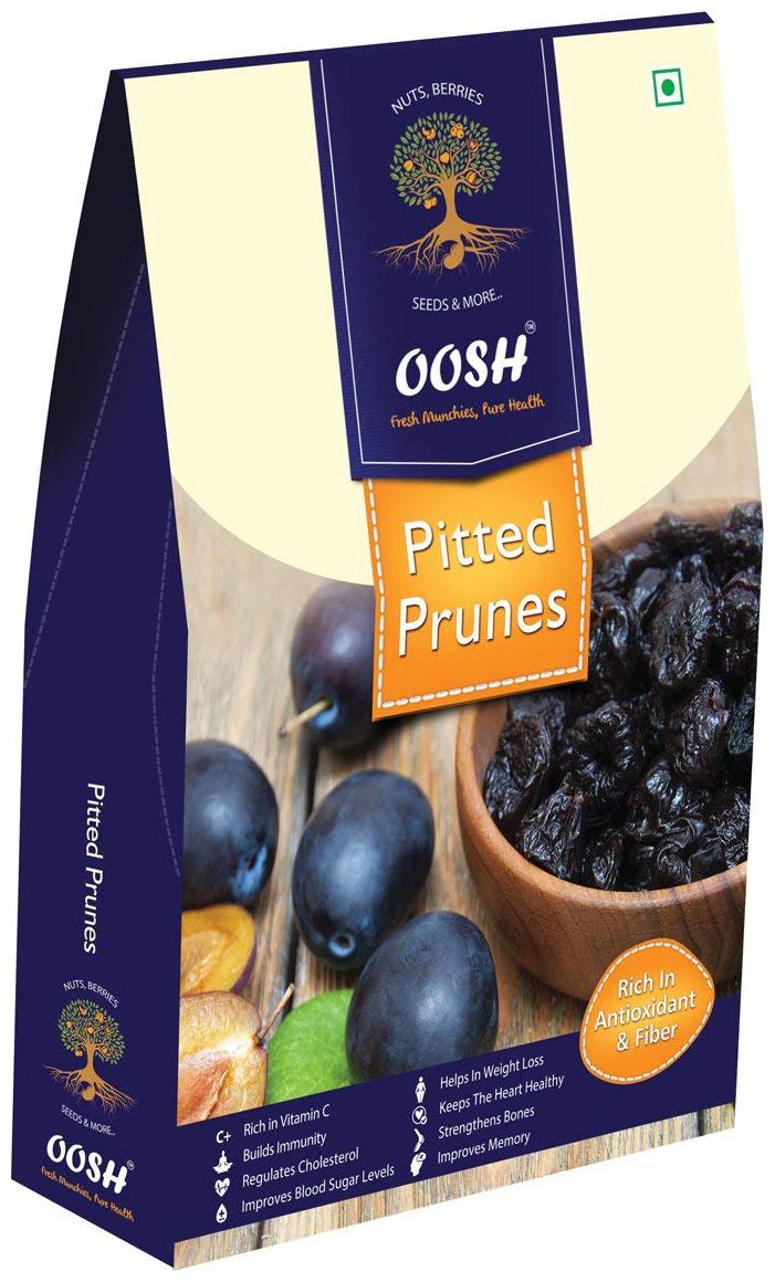 

Oosh Premium California Pitted Prunes 250 G ( Pack Of 1 )