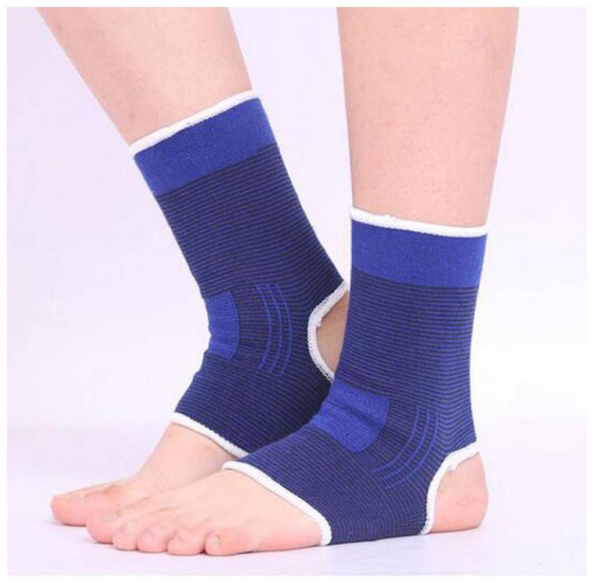 

Open Heel Ankle Support (Blue)