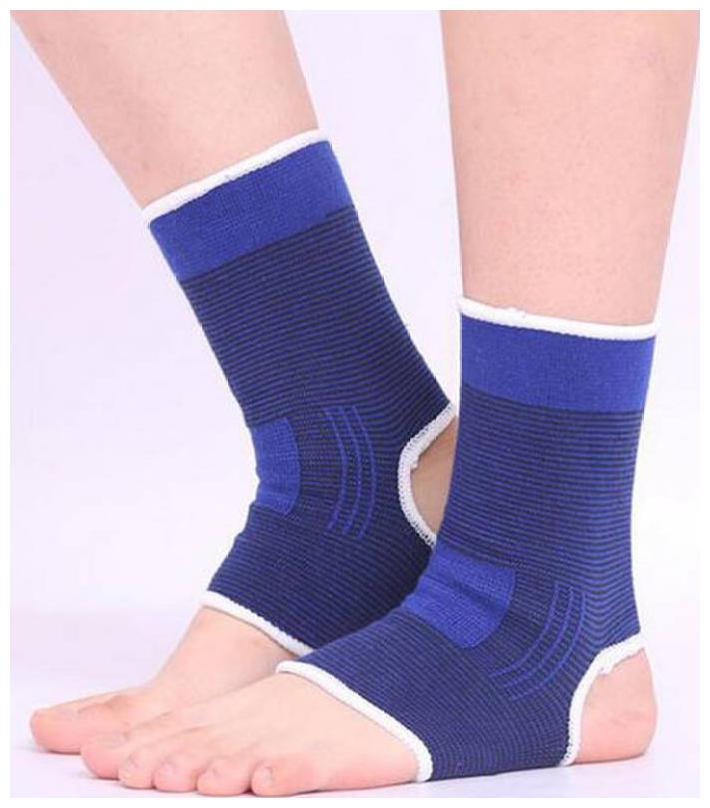 

Open Heel Ankle Support (Blue)