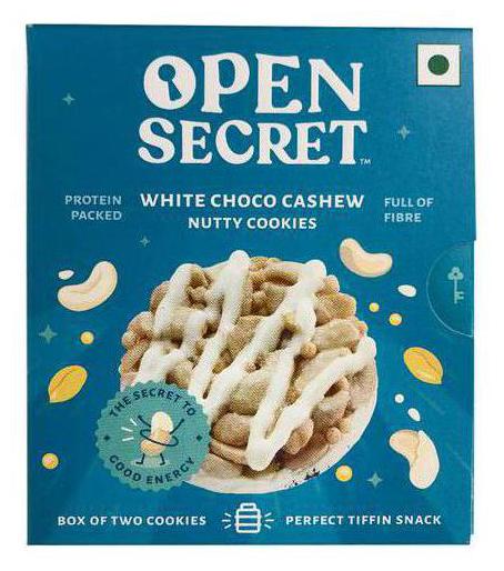 

Open Secret White Choco Cashew Nutty Cookies 25 g