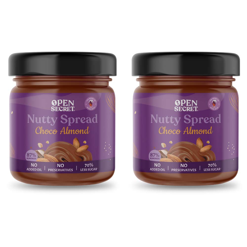 

Open Secret Choco Almond Nut Butter 175g (Pack Of 2)