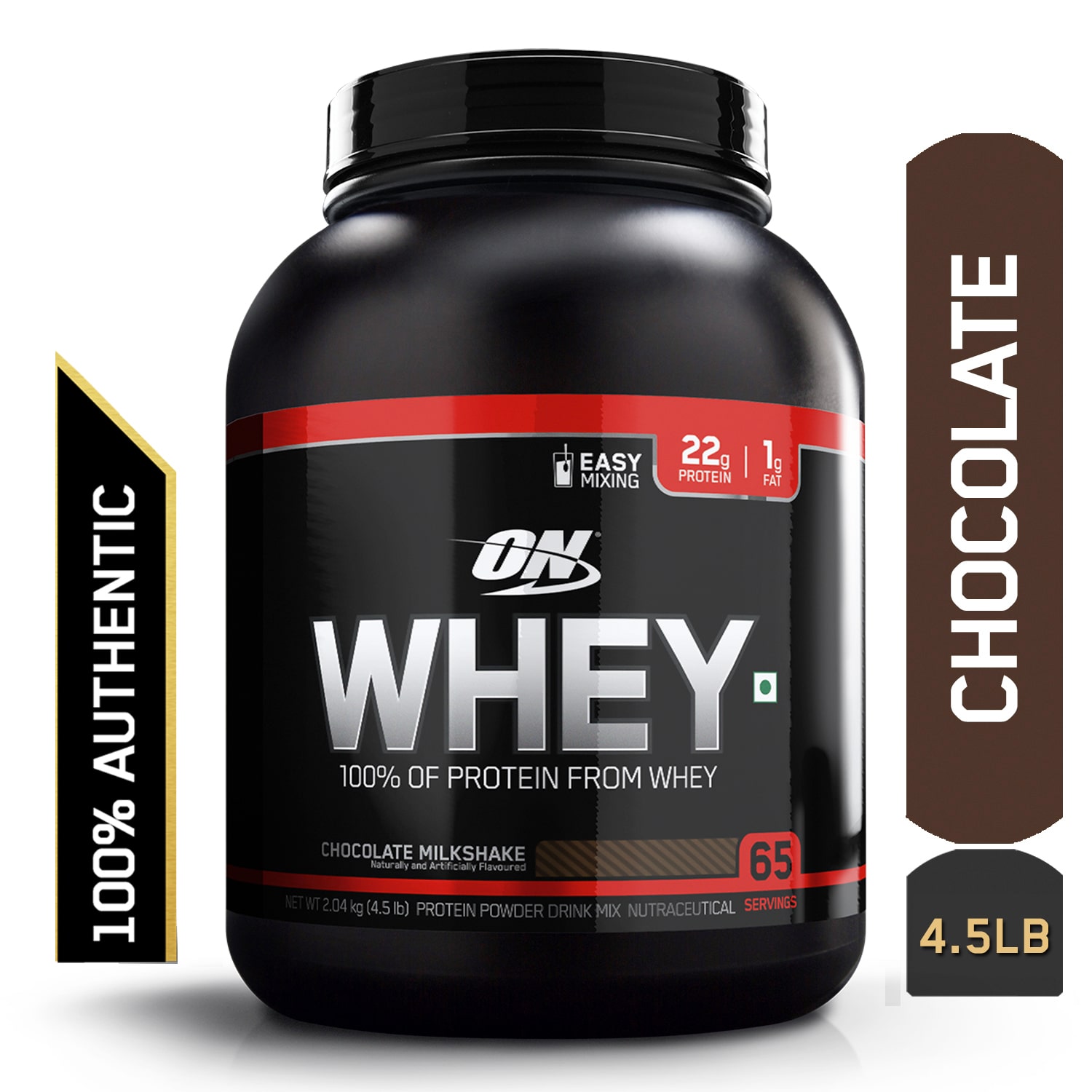 

Optimum Nutrition (ON) 100 Whey Protein Powder 2 04 kg (Chocolate)