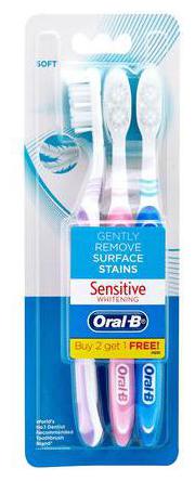 

Oral-B Tooth Brush - Sensitive Whitening (Soft) 2 1 Free