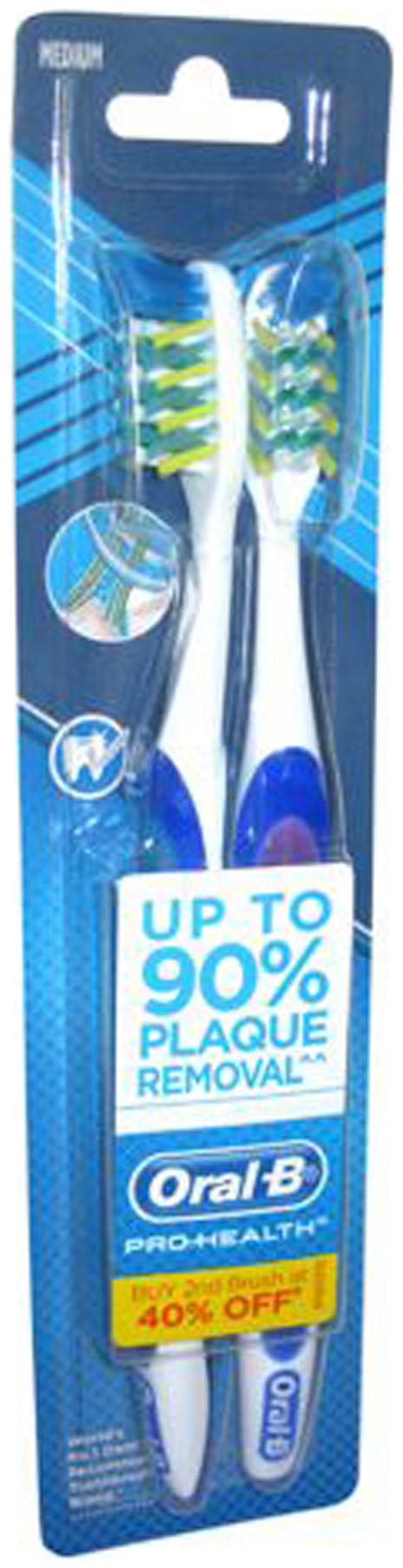 

Oral-B Tooth Brush Pro Health Medium 2 pcs