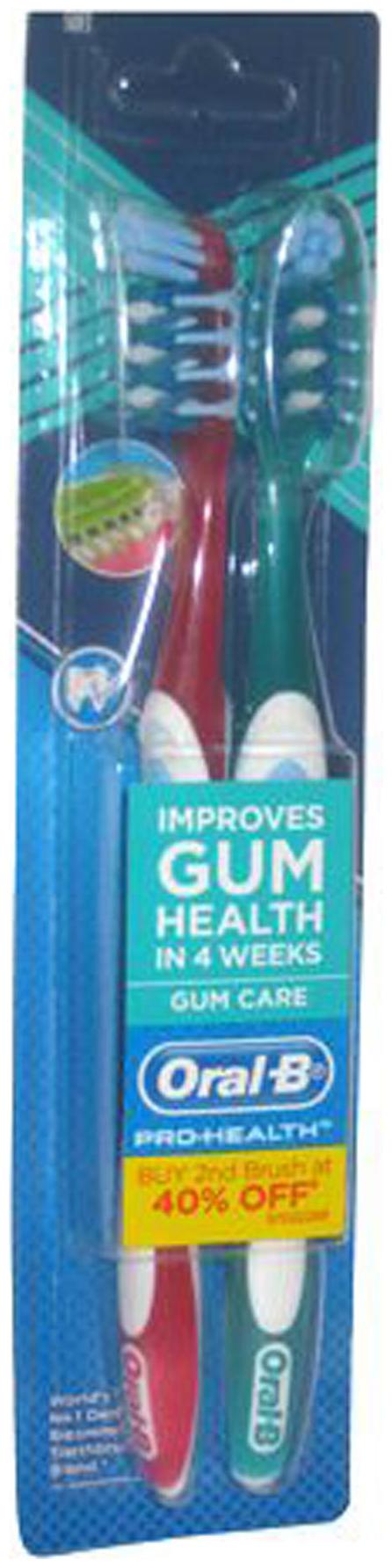 

Oral-B Tooth Brush Pro Health Gum Care (Soft) 2 pcs