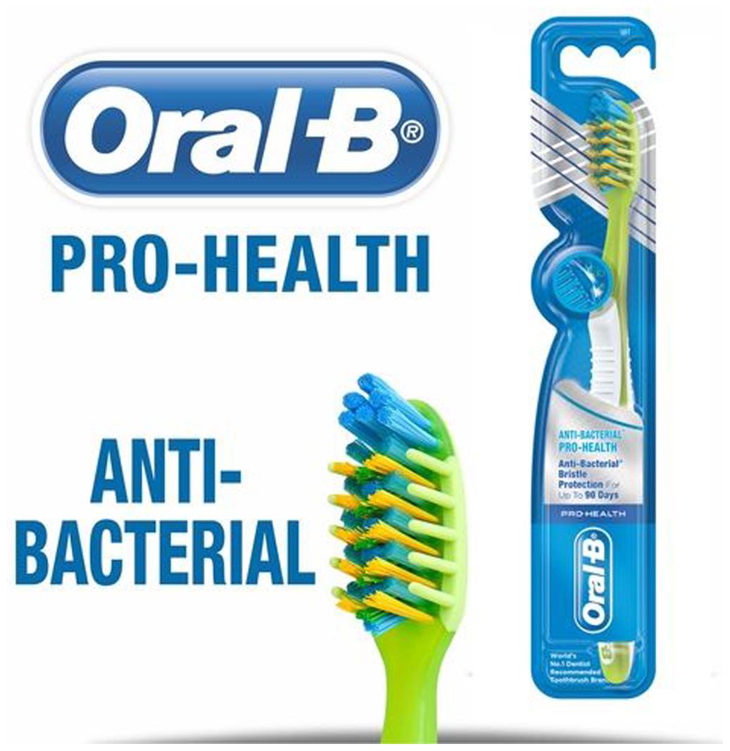 

Oral-B Toothbrush Pro-Health Anti-Bacterial Soft 1 pc