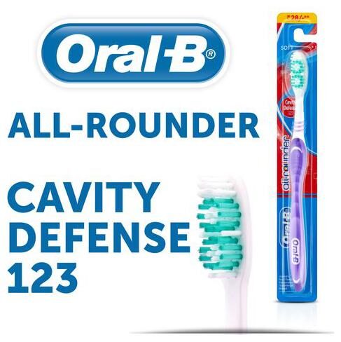 

Oral-B Toothbrush All Rounder - Cavity Defence 123 Medium 1 pc