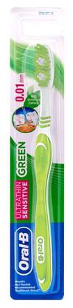 

Oral-B Ultrathin Sensitive Toothbrush - Green 1 pc