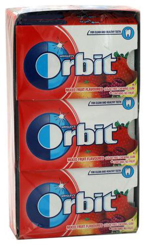 

Orbit Wrigleys Chewing Gum - Mixed Fruit 132 g