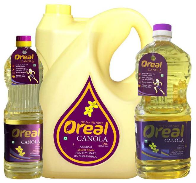 

Oreal Canola Oil 5 L 2 L 1 L