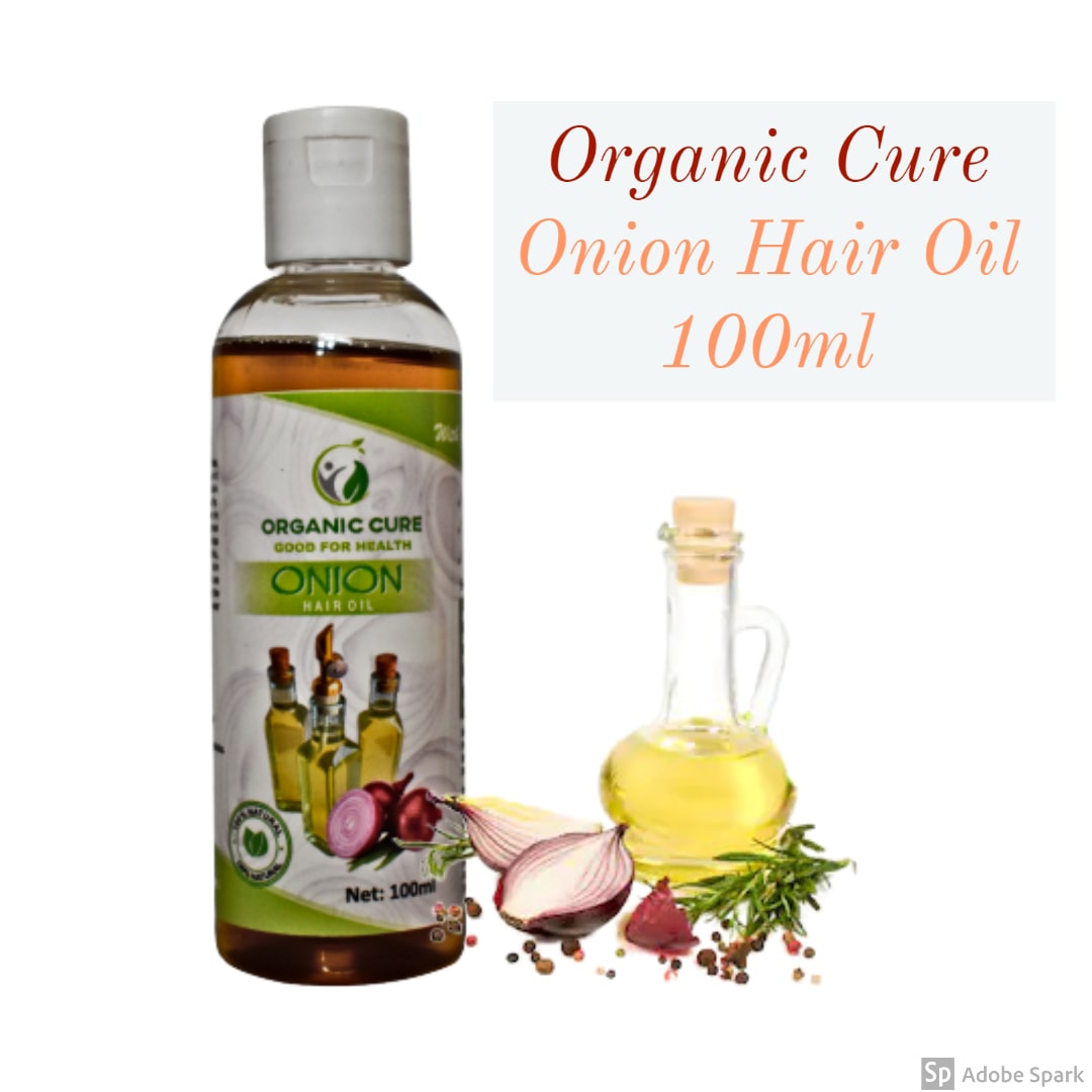 

Organic Cure Onion Hair Oil 100 ml ( Pack of 1 )