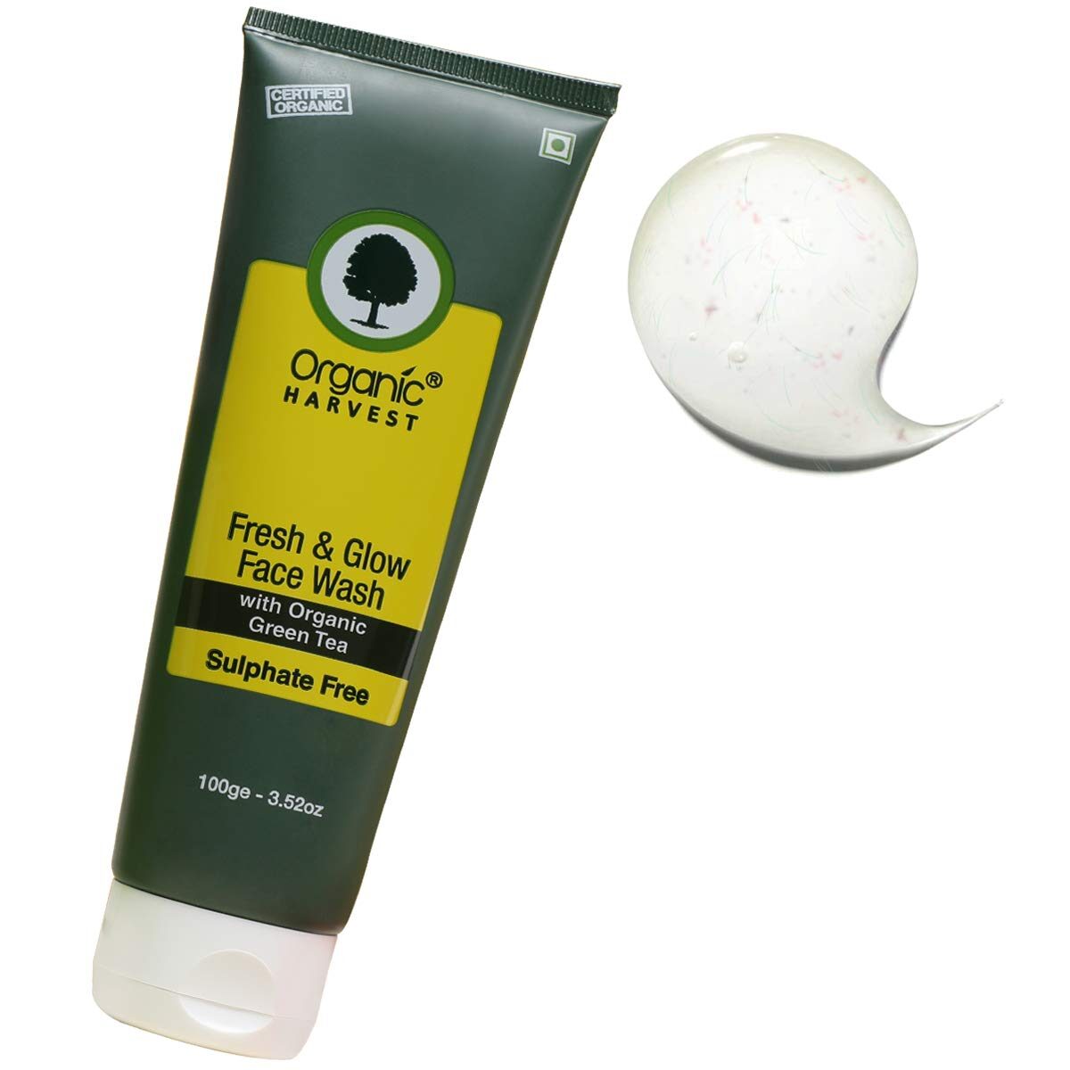 

Organic Harvest Face Wash - Fresh Glow (Sulphate Free) 100g
