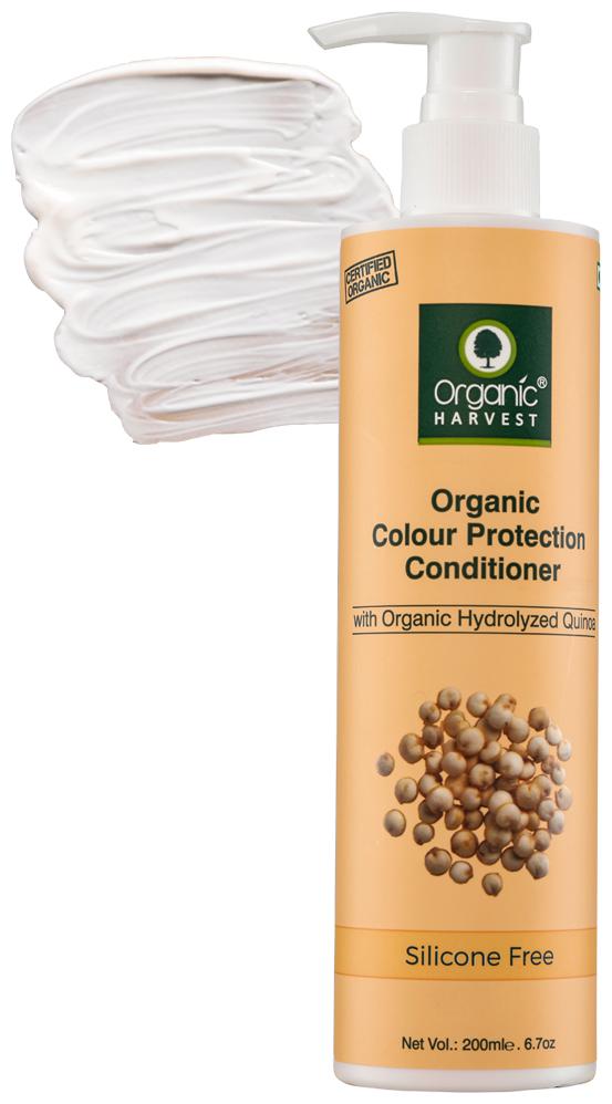 

Organic Harvest Color Protect Quinoa Conditioner Sulfate-free Conditioner For Color-Treated Hair Ideal Color Care Conditioner For Men Women 200 ml