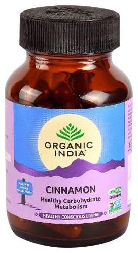 

ORGANIC INDIA Cinnamon 60 Capsules