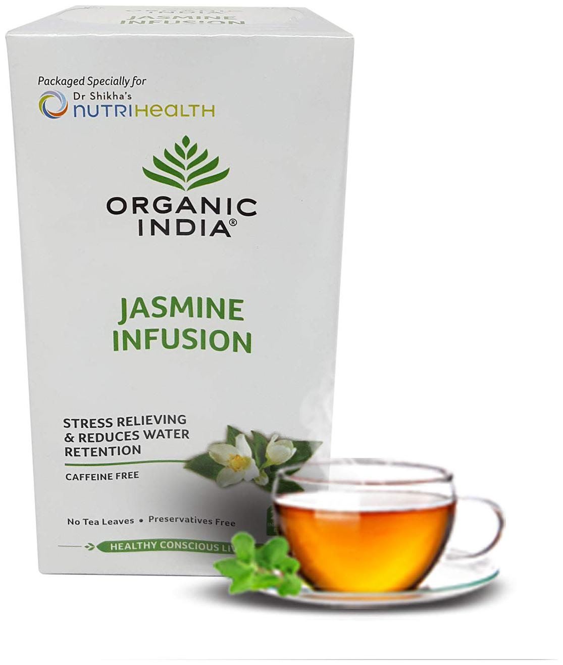 

Organic India Jasmine Infusion 25 Tea Bags 38 g (Pack of 1)