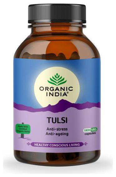

Organic India - Tulsi 180 Capsule Bottle