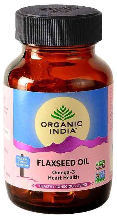 

Organic India - Flaxseed Oil 60 Capsule Bottle
