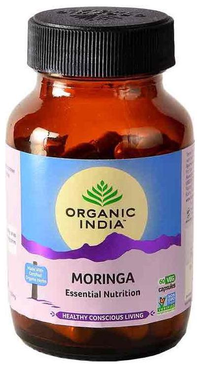 

Organic India - Moringa 60 Capsule Bottle