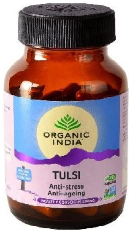 

Organic India - Tulsi 60 Capsule Bottle