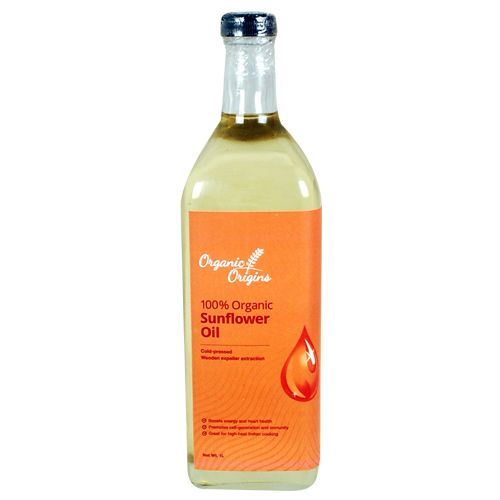

Organic Origins Cold Pressed Oil - Sunflower 1 L