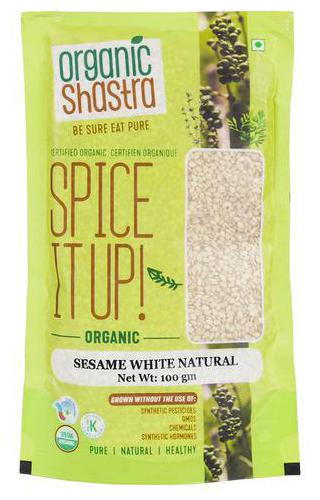 

Organic Shastra Sesame Til White Natural 100 g