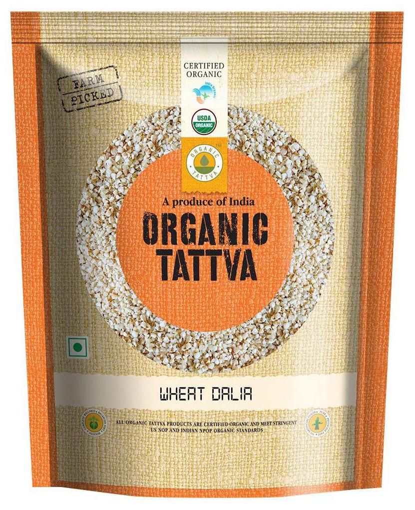 

Organic Tattva Organic Wheat Dalia 500 g