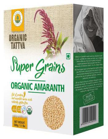

Organic Tattva Organic Seeds - Amaranth(Rajgeera) 500 g