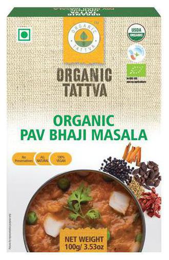 

Organic Tattva Organic - Pav Bhaji Masala 100 g