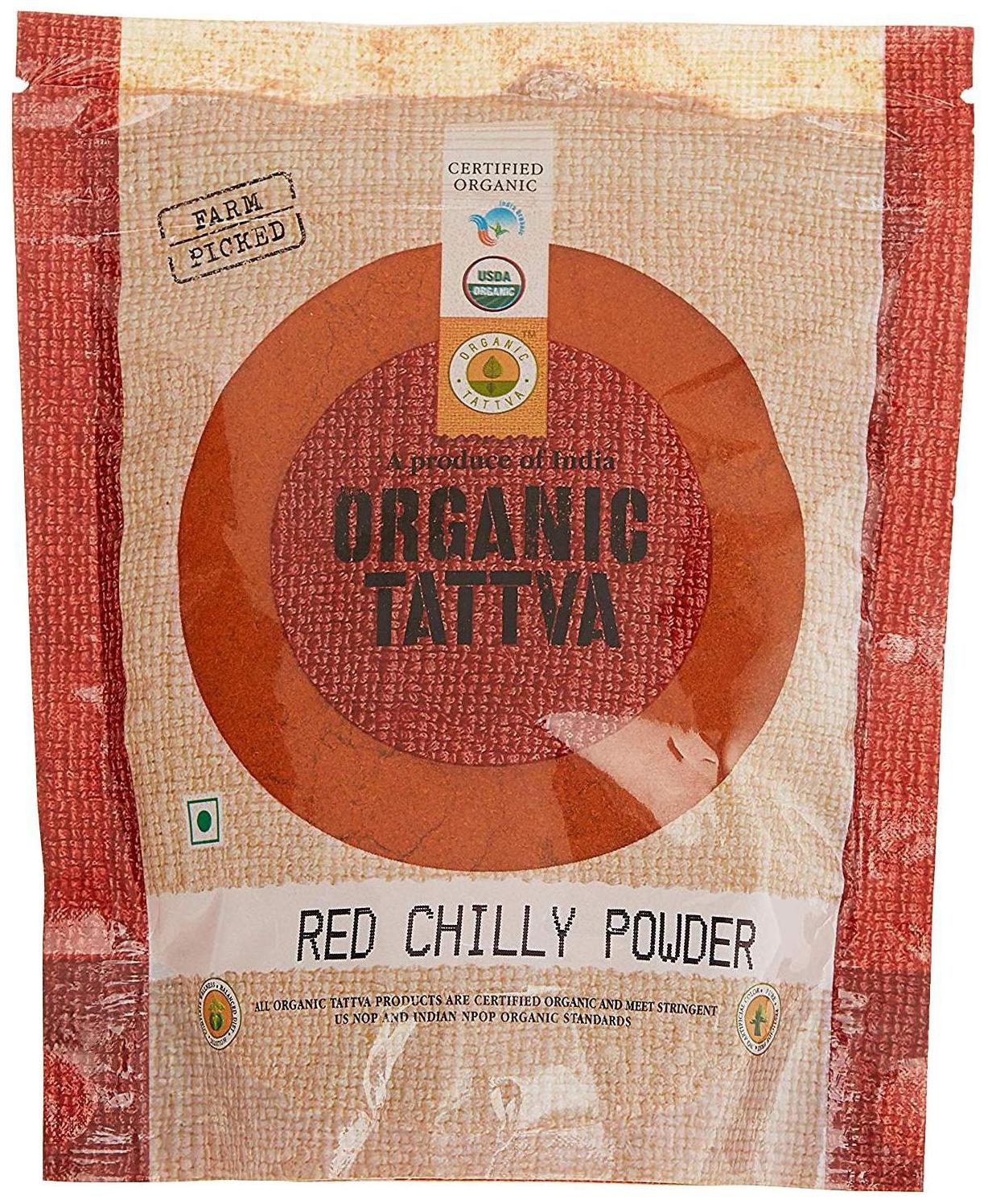 

Organic Tattva Organic Powder - Red Chilly 100 g