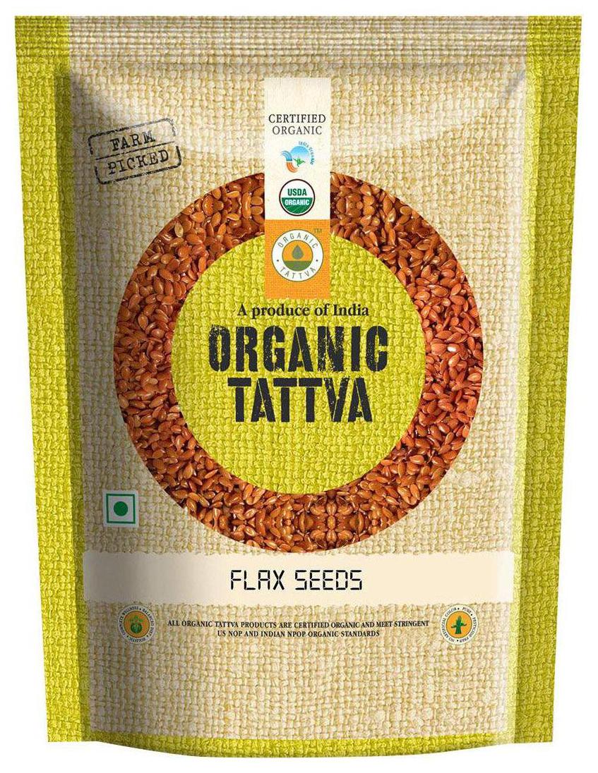 

Organic Tattva Organic Seeds - Flax 100 g