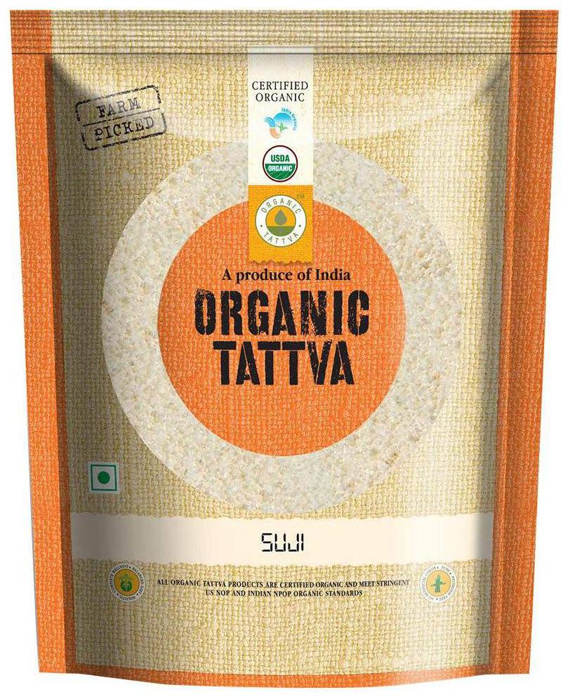 

Organic Tattva Organic Suji 500 g