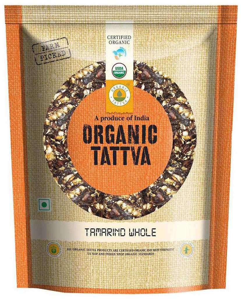 

Organic Tattva Tamarind - Whole 500 g