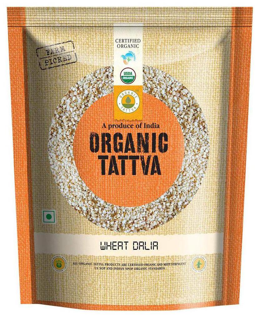 

Organic Tattva Organic Wheat Dalia 500 g