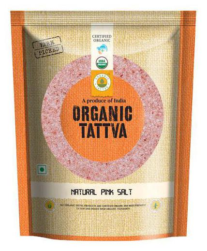 

Organic Tattva Salt - Pink 500 g