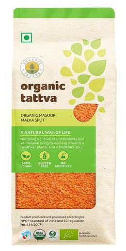 

Organic Tattva Organic Masoor Malka Split 1 kg