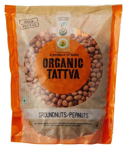 

Organic Tattva Groundnuts 500 g