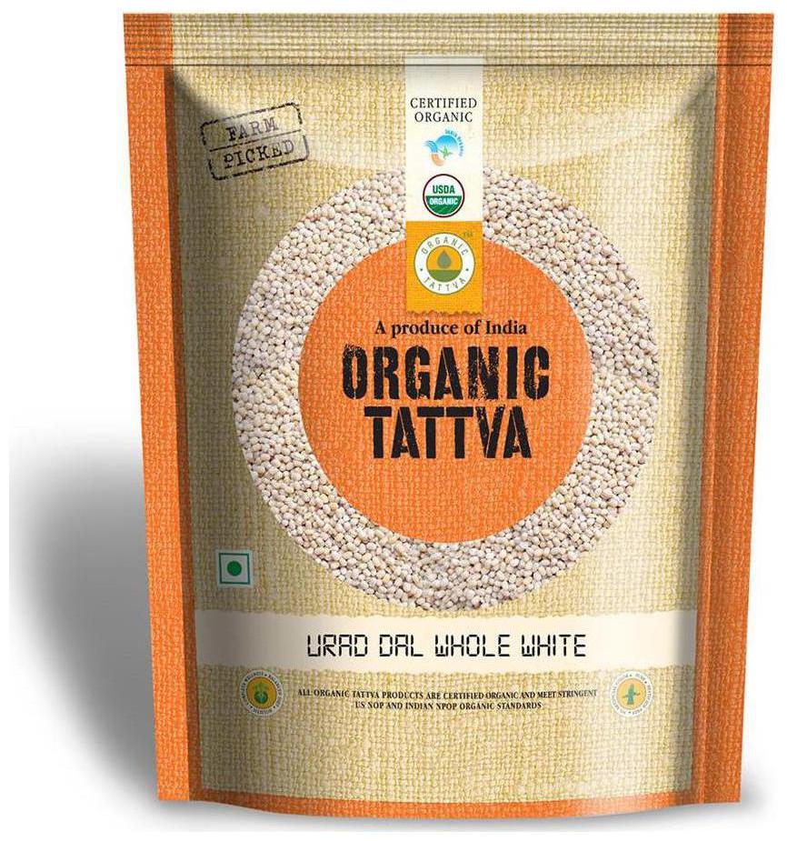 

Organic Tattva Urad Dal Whole White 500 g