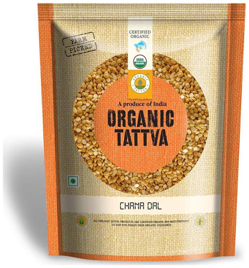 

Organic Tattva Chana Dal 500 g