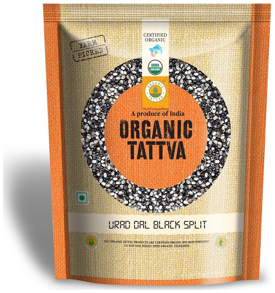 

Organic Tattva Organic Urad - Black Split 500 g