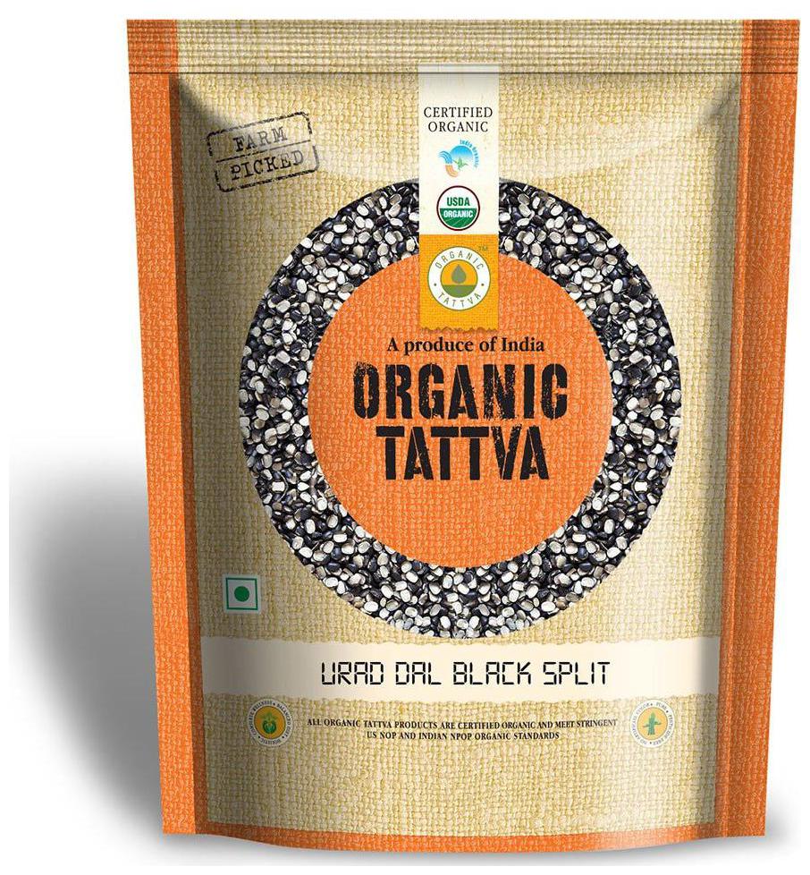 

Organic Tattva Organic Urad - Black Split 500 g