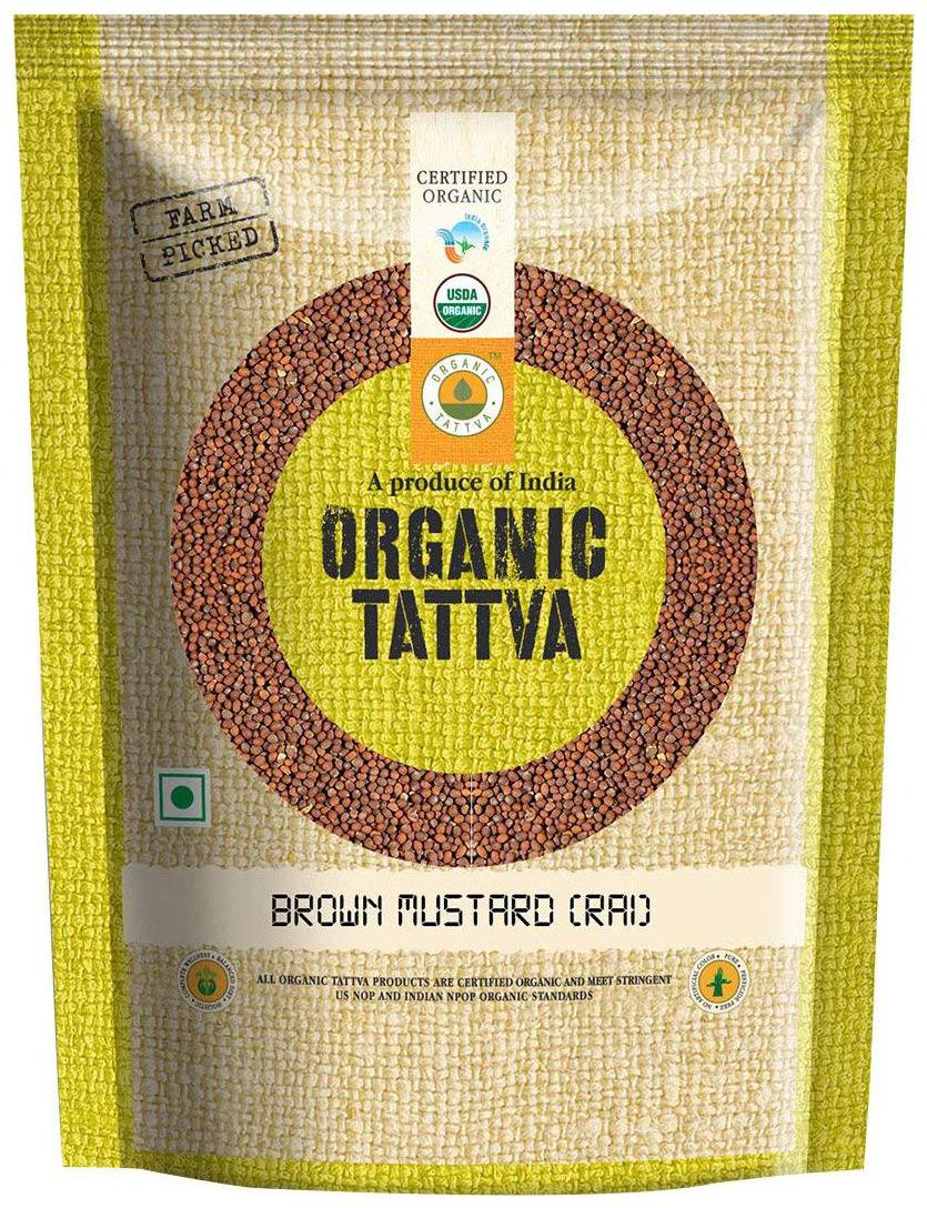 

Organic Tattva Organic Seeds - Brown Mustard 100 g