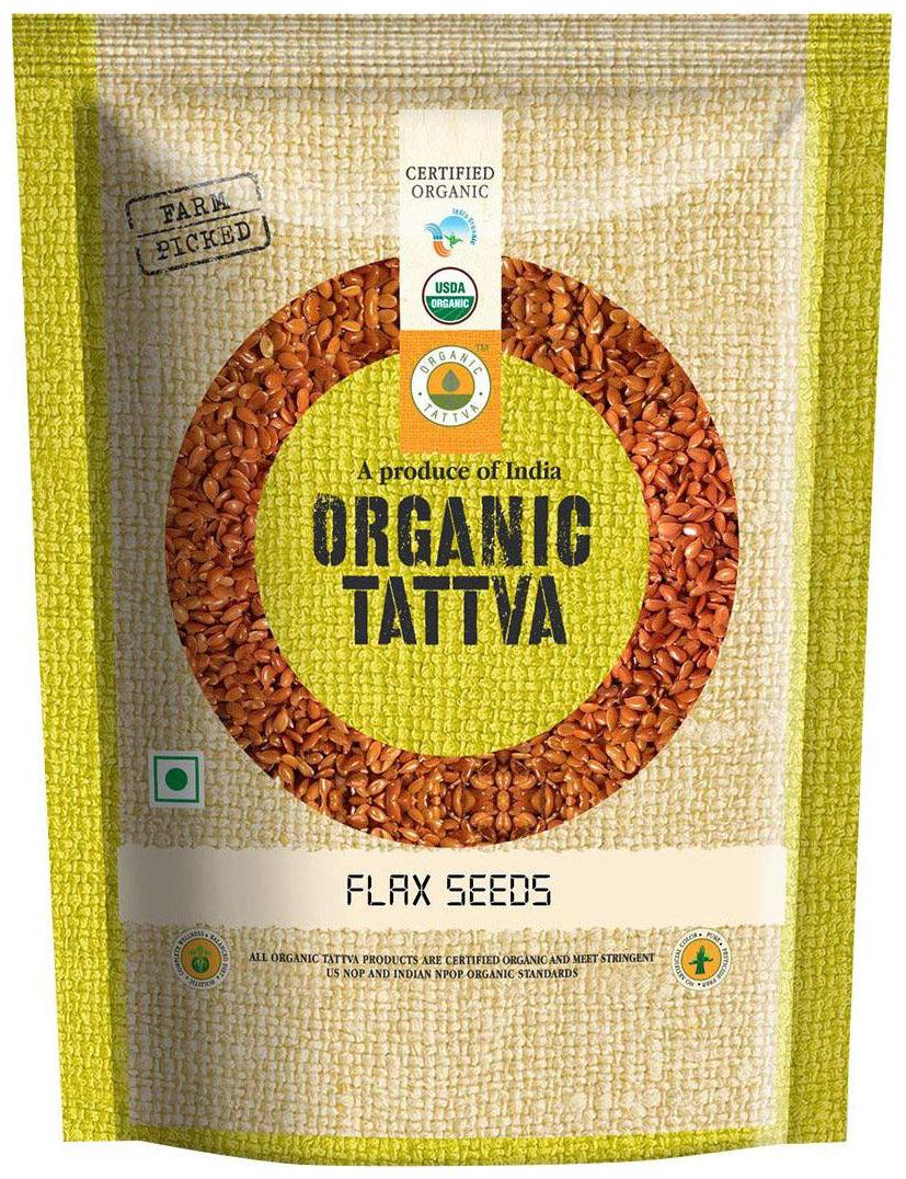 

Organic Tattva Organic Seeds - Flax 100 g