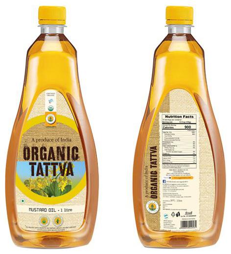 

Organic Tattva Organic Mustard Oil 1 L